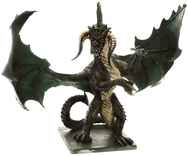 Gargantuan Black Dragon - Icons - D&D Miniatures