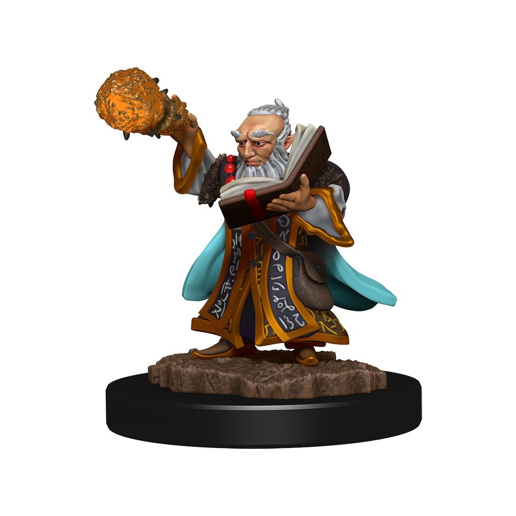 Gnome Wizard Male - Premium Figures - Icons of the Realms