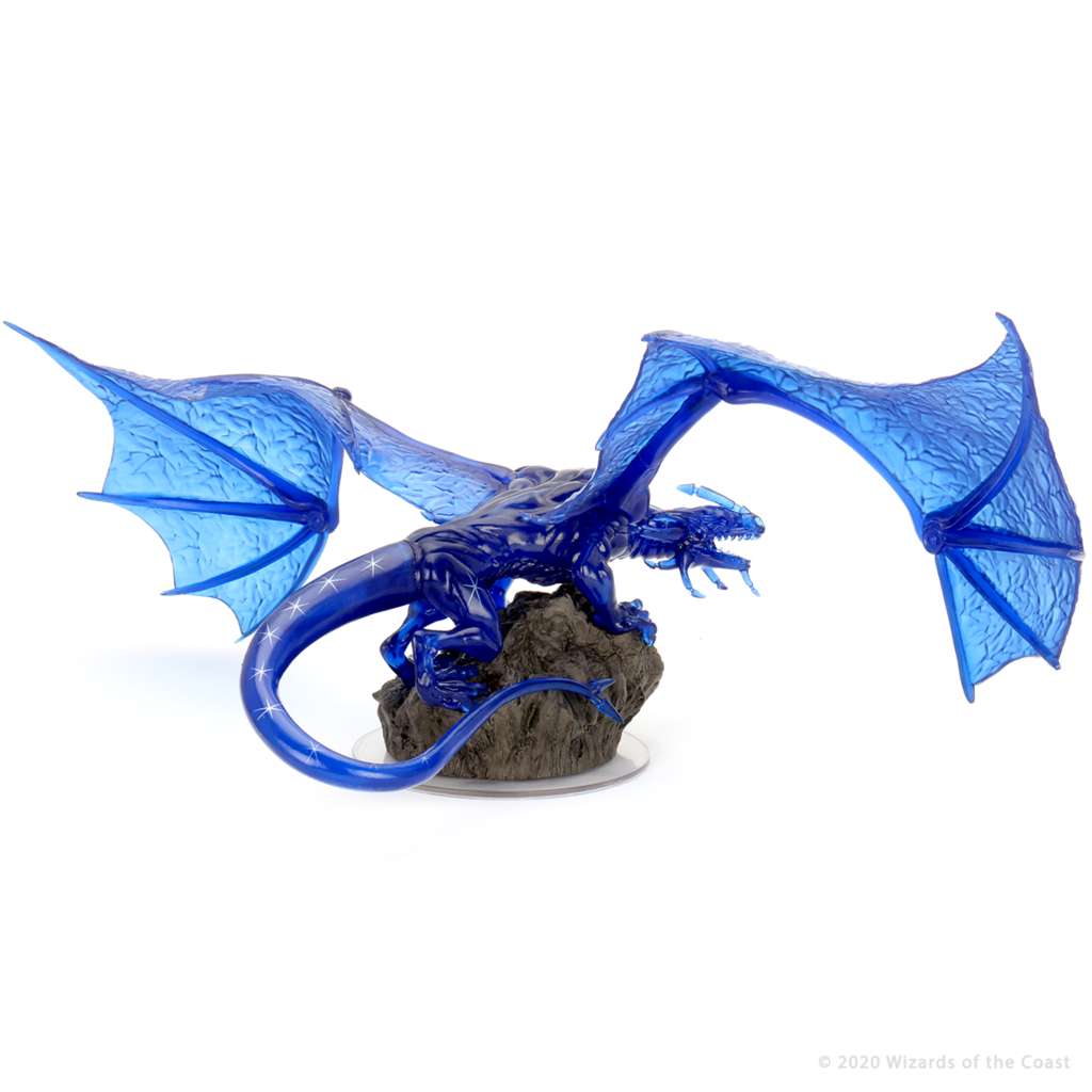 Sapphire Dragon - Large Premium Figures - Icons of the Realms